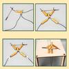 Bamboo Man Puppet Game for Tabletop Fun