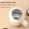 316 Stainless Steel Smart Thermos Flask with Tea Separator and Insulated Design