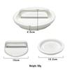 Plastic Multi-functional Burger Press & Patty Mold Kitchen Tool