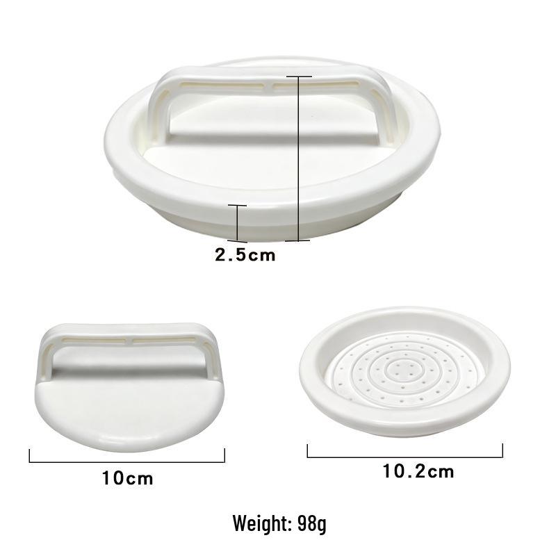 Plastic Multi-functional Burger Press & Patty Mold Kitchen Tool