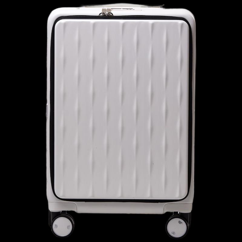 Cmierf Kuect Front-Opening Zipper Luggage 24 Inches