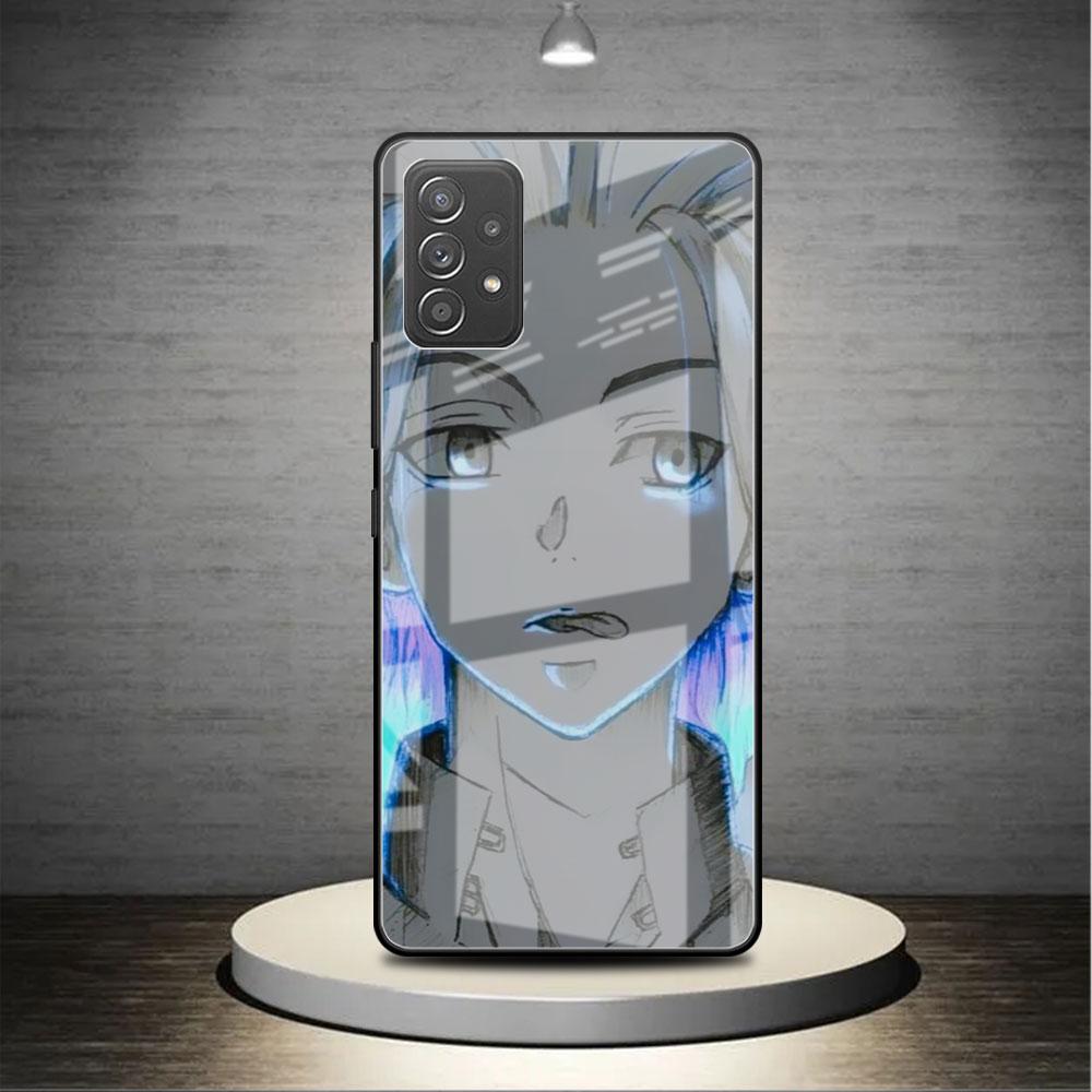 Glass Case For Samsung Galaxy A52 A71 A50 A51 A70 A21s A31 A72 A10 A12 A30 A22 5G Phone Cover  Japanese Anime Tokyo Revengers