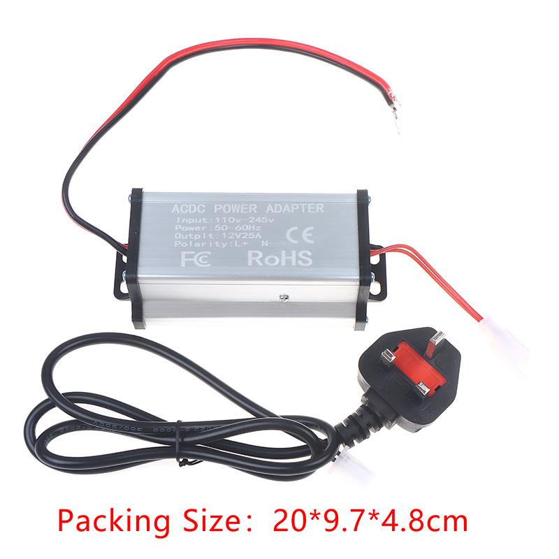 Eu/Uk/Us Plug Power Converter 230V To 12V Adapter For Diesel Air Heater For 5Kw 8Kw Suitable For Household Electrical Outlets