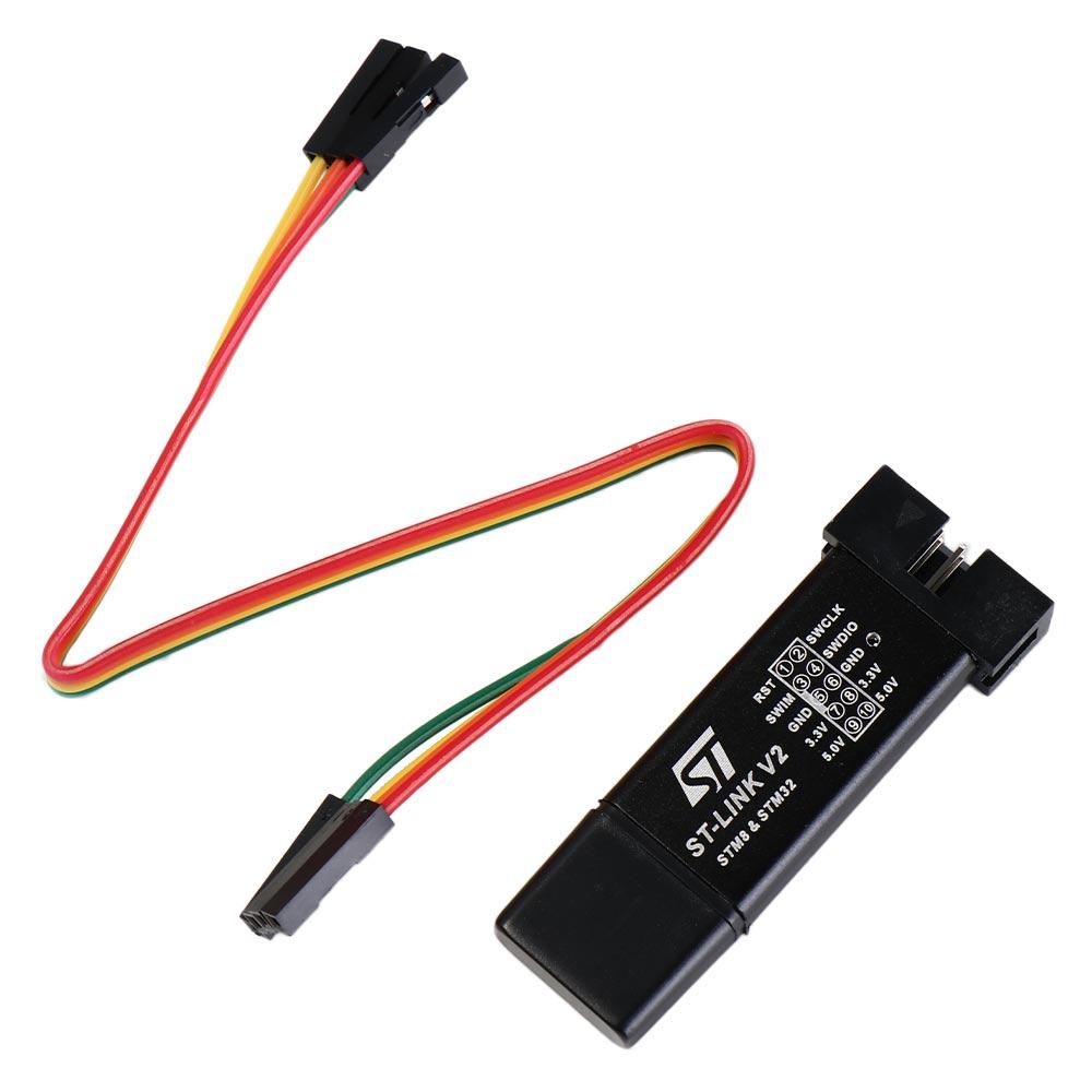 ST LINK Stlink STM32 Simulator ST-Link V2 STM8 STM32 Random Color Download Programmer Stlink Downloader Line