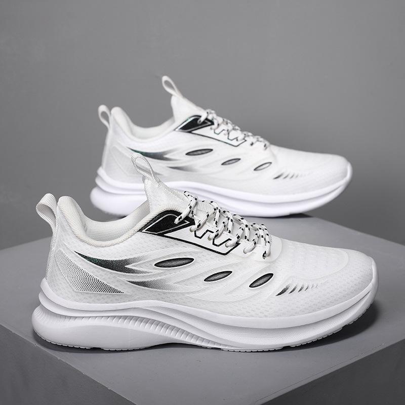 Junior High School Students Sports Shoes Men's Running Shoes Student High School Entrance Examination Special Shoes Youth Breathable Non-slip Lightwei