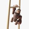 Nordische Holz King Kong Puppen Gorilla Figuren Hängender Affe Heimdeko Zubehör Braune Handwerkskunst Schmuckstück Mann Geschenke