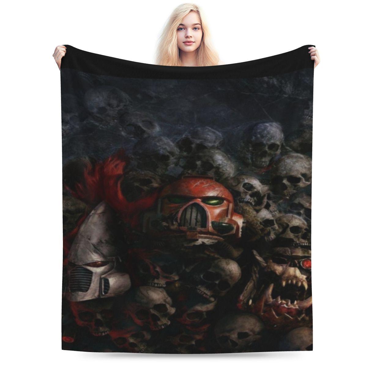 Skulls Gothic Demonic Custom Comfortable Party An UltraSoft Micro Fleece Blanket 75x100cm 30x40in