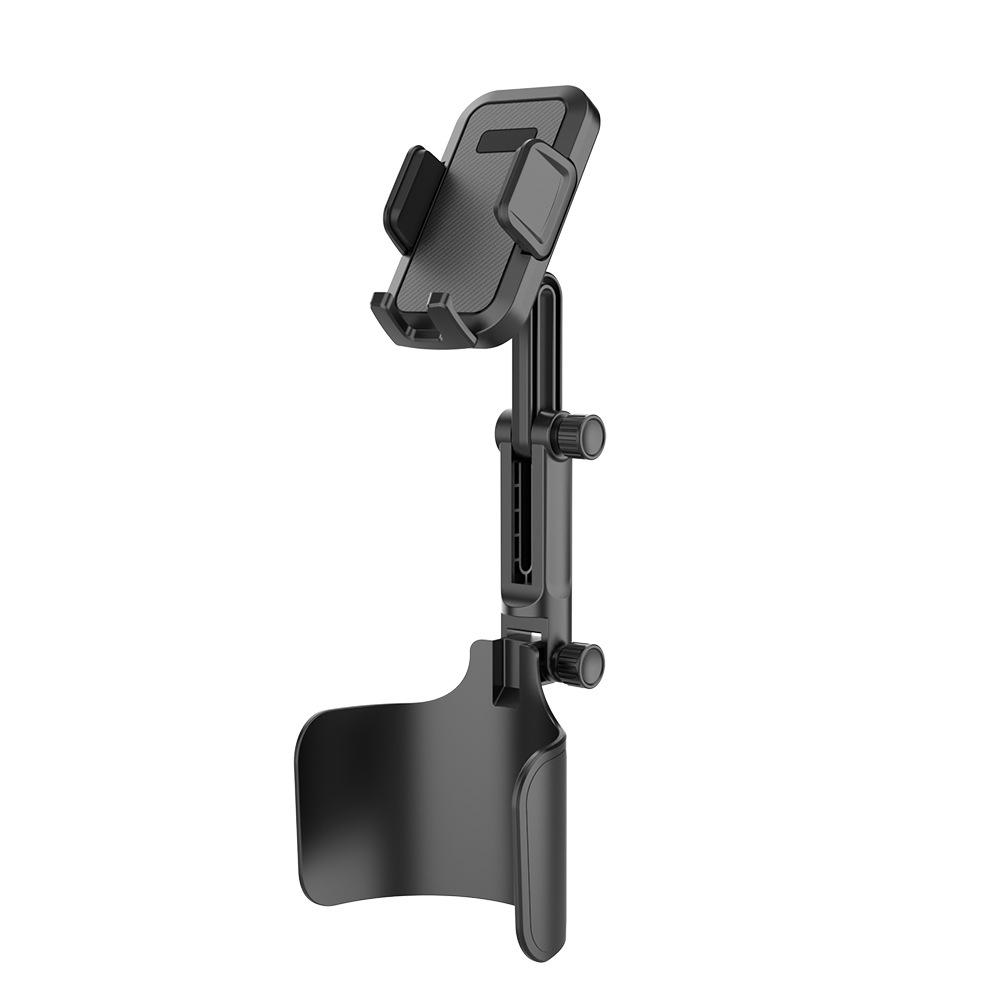 Magnetic Car Cup Holder & Phone Mount with Multi-functional Adjustment