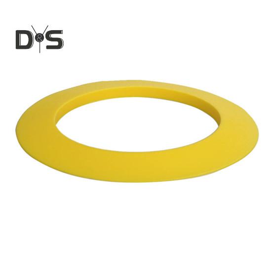 

Силиконовое кольцо для гольфа, тренировочное кольцо для гольфа в помещении и на открытом воздухе, всенаправленная тренировочная чашка для гольфа, тренажер точности паттинга, вспомогательное средство для обучения гольфу, аксессуары для гольфа жёлтый