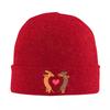 Dachshund Pattern Art Warm Knitted Cap Fashion Bonnet Hat Autumn Winter Outdoor Beanies Hats for Men Women Adult
