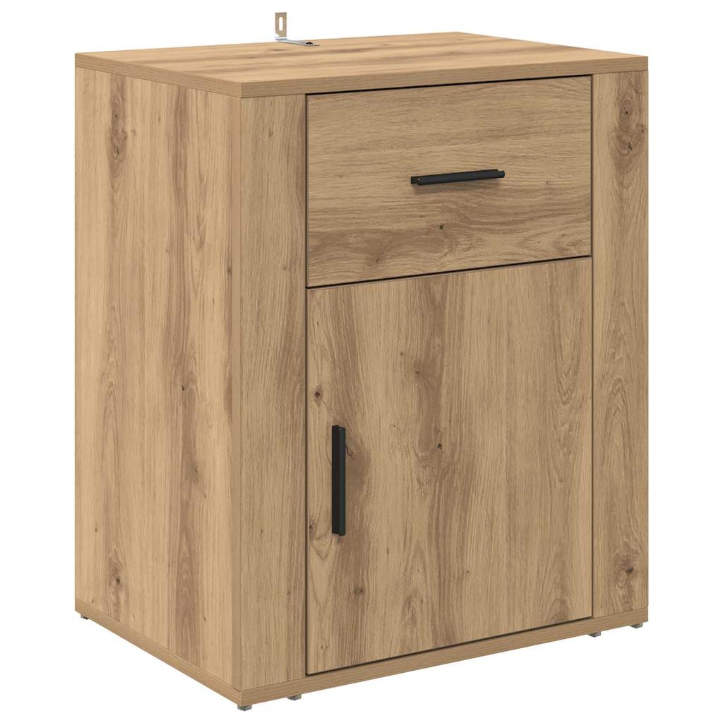 Nightstand Artisan Oak 35 X 50 X 60 Cm Particleboard