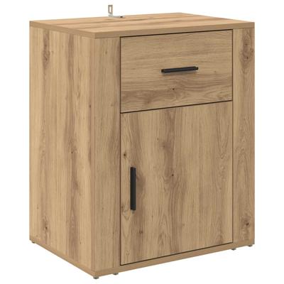 Nightstand Artisan Oak 35 X 50 X 60 Cm Particleboard