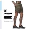 Men's Loose-Fit Double-Layer Running Shorts with Multi-Pockets for Sports & Outdoor Activities