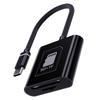 Type-C 2 in 1 Card Reader for TF/SD Cards Support Up to 2TB Compatible with Windows/MAC OS/Linux/Android