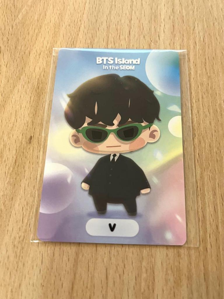 [USED] BTS Island In the SEOM Trading Card V Taehyung V