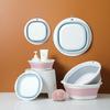 Household Folding Basins Portable Wash Basins Laundry Tub Bathroom Kitchen Dormitory Student Washbasin Travel Folding Wash Basin