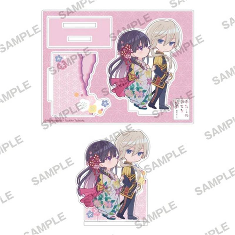 Japan My Happy Marriage Anime Figures Saimori Miyo Cosplay Acrylic Stands Kudō Kiyoka Character Model Cute Plate Desk Decor Pro