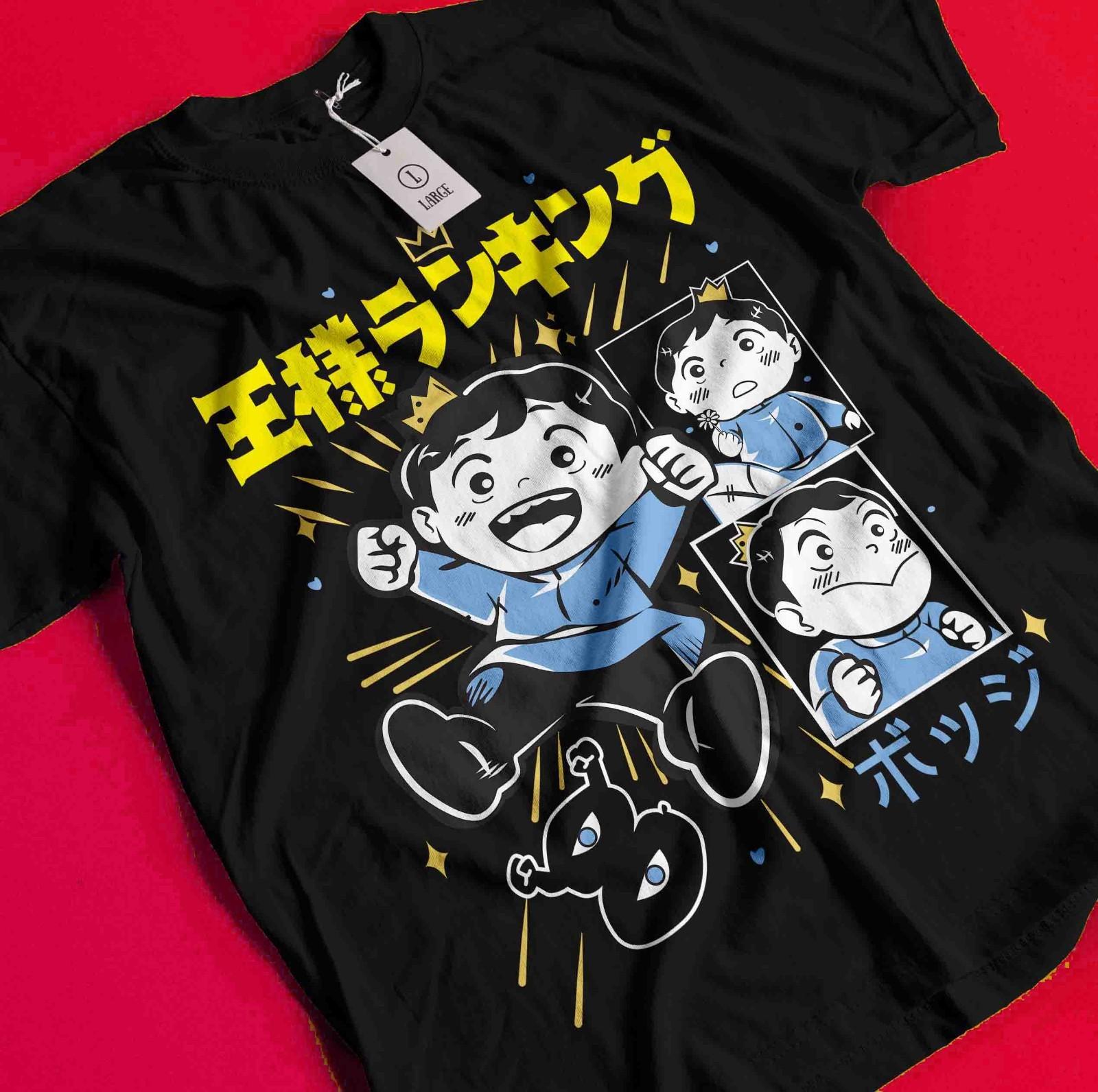 

Футболка с аниме Рейтинг Королей Ousama Ranking Shirt Bojji Tshirt Kage Daida Tee BB623 L