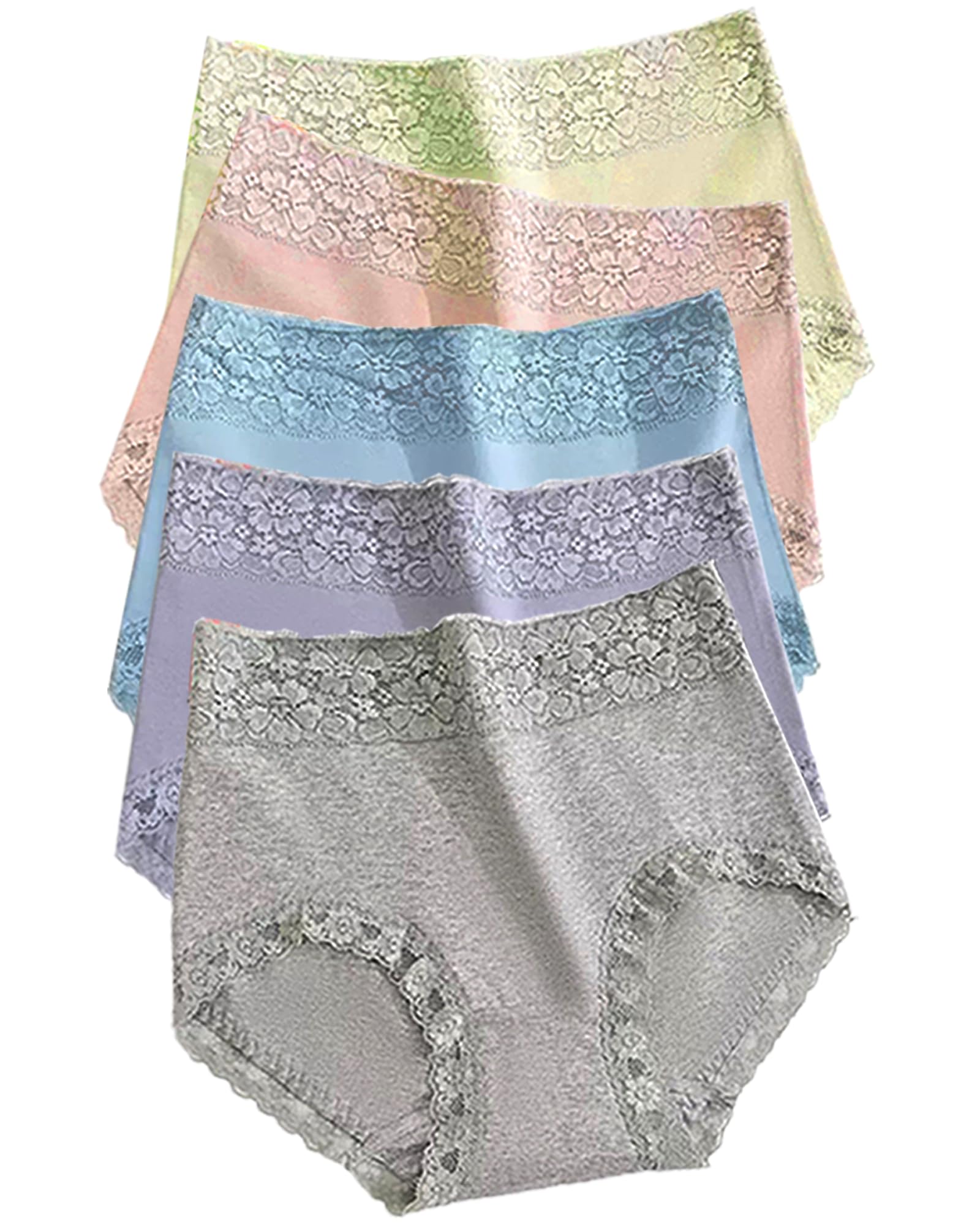 

Raefill Boxer MUJI Plus XL Women s Deep-Fit Briefs, Absorbent, 100% Cotton, Fashion, Sizes, Shapewear, 5-Piece Set,