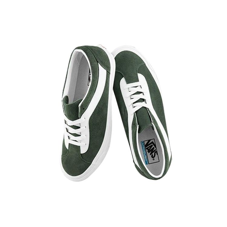 Vans Bold Durable Lightweight Slip-Resistant Low-Top Skate Shoes Unisex Sneakers Green White VN0A3WLP42P