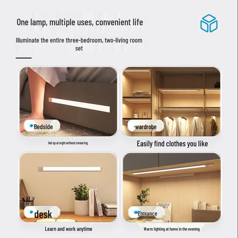 Midea Magnetic Rechargeable Cabinet Sensor Light