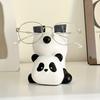 Cute Inverted Panda Glasses Holder Office Desk Glasses Stand Sunglasses Storage Rack Home Bedroom Decoration Ornament Gift