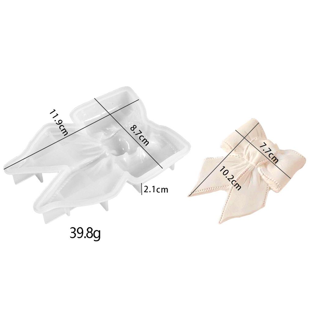 Bow Lace Tray Cement Silicone Molds DIY Bow Concrete Plaster Mould Ashtray Coaster Crystal Mould Gypsum Mold Home Decor Craft
