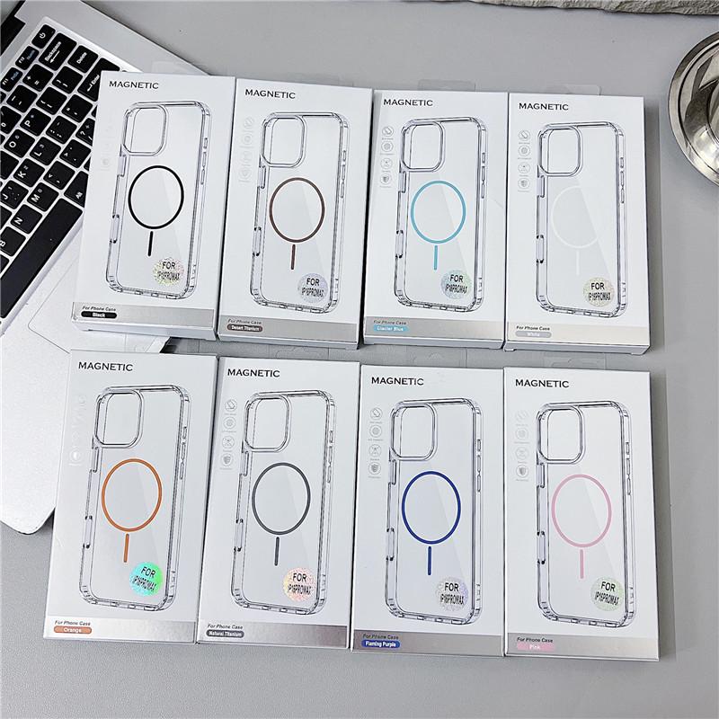 Samsung S25EDGE/S24ULTRA Magnetic Transparent Acrylic Phone Case