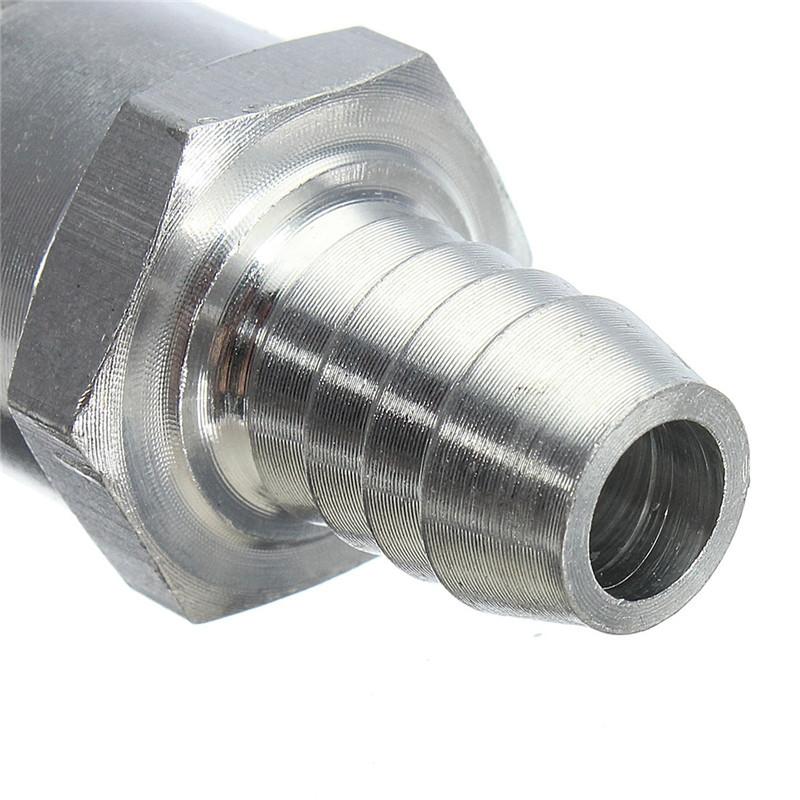 2Pcs 6/8/10/12mm Aluminum Alloy Fuel One-way Check Valve Non Return Check Valve For Carburettor And Low Pressure Fuel Systems