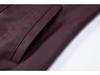Men's Fleece-Lined PU Leather Motorcycle Jacket, Korean Style, for Spring, Autumn, and Winter.