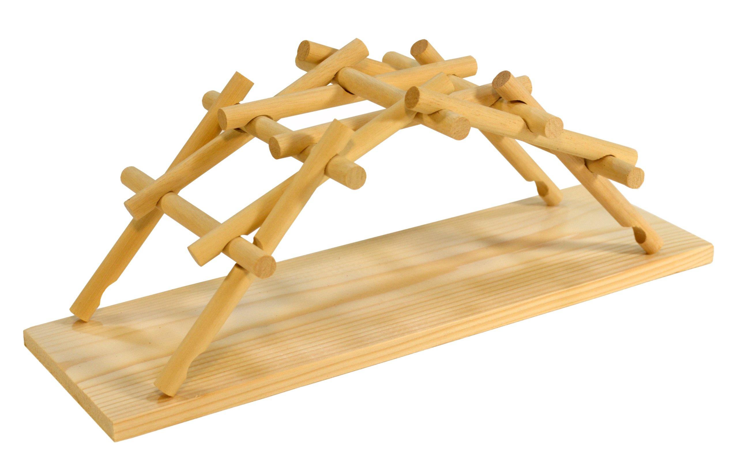 

Aozora Деревянная научная модель моста Леонардо да Винчи