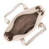 Michael Kors Jet Set Travel Brand Logo Adjustable Detachable Shoulder Strap Cowhide Tote Bag Tote Bag Shopping Bag Shoulder Handbag Mini Women's Cream