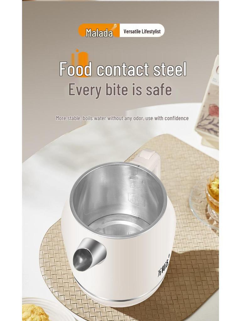 Wanlida 316 Stainless Steel Electric Kettle for Home and Dorm Use - 304 Insulated Water Boiler