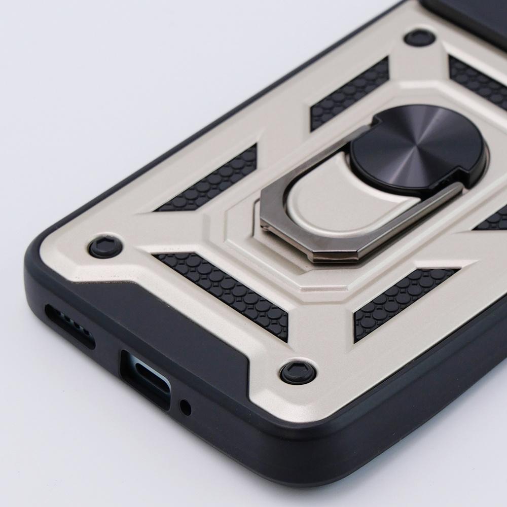 Armored case for Xiaomi 13T / 13T Pro, CamShield Slide, gold