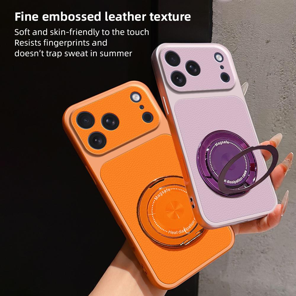 Phone Case For VIVO S60 S50 S30 Pro Mini S20 S19 S18 S18E S17 S17E S16 S16E 5G with MagSafe Ring Stand Cover