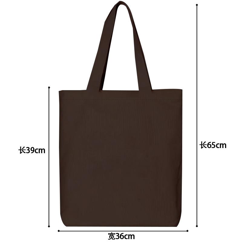 

Student Daily Versatile Canvas Bag Commuter Portable Large Capacity Single Room Bag Multi-Color 35*40cm