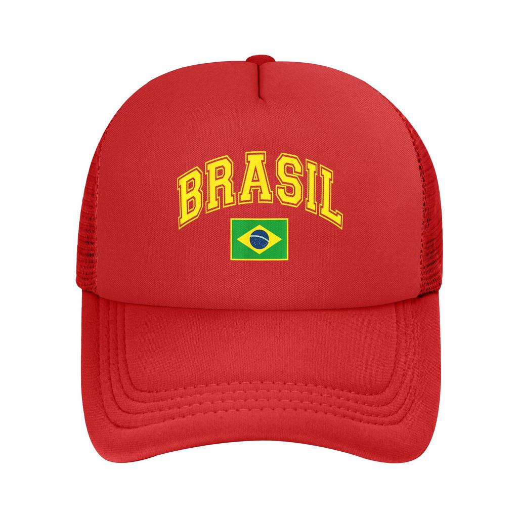 Brazil Brazilian Flag Casquette  Unisexs Womens Outdoor Hats  Adjustable Snapback Hat Casual Baseball Caps