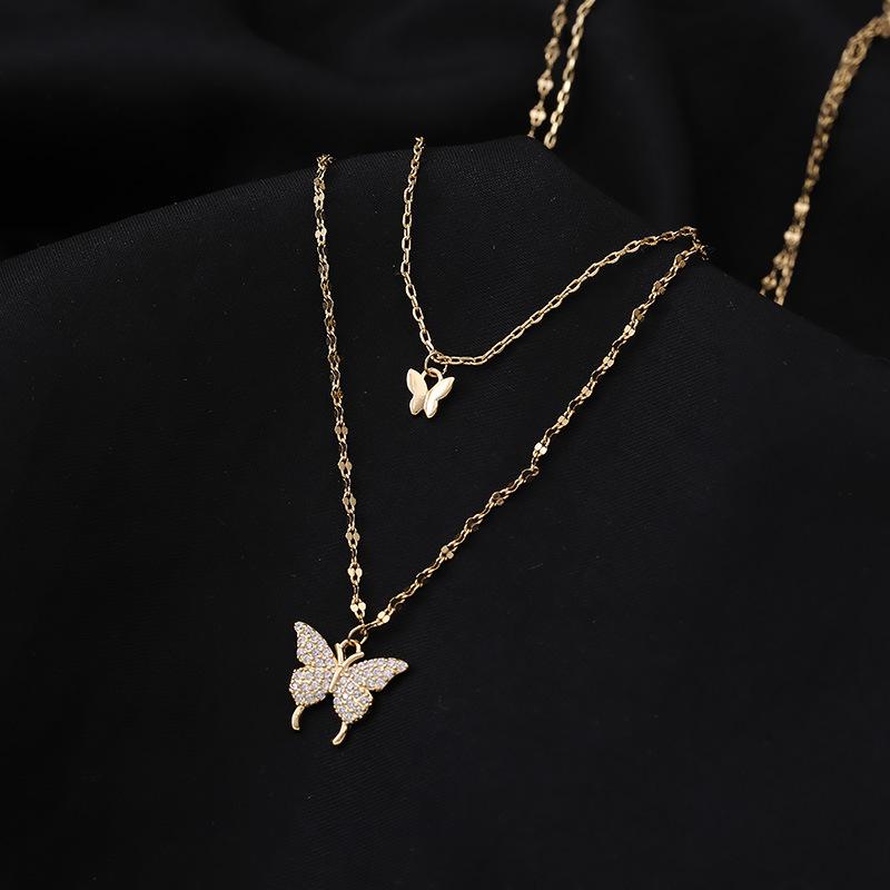 

Женское ожерелье-бабочка на ключицу 2021 года — элегантный и модный дизайн