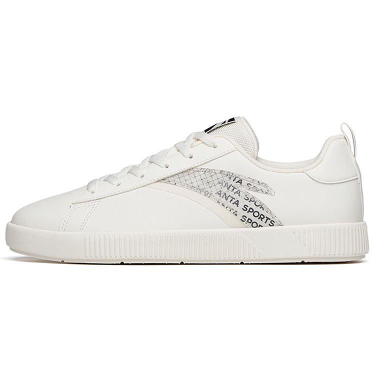 

Anta Durable Low-Top Skate Shoes Men Sneakers White 112218063-4