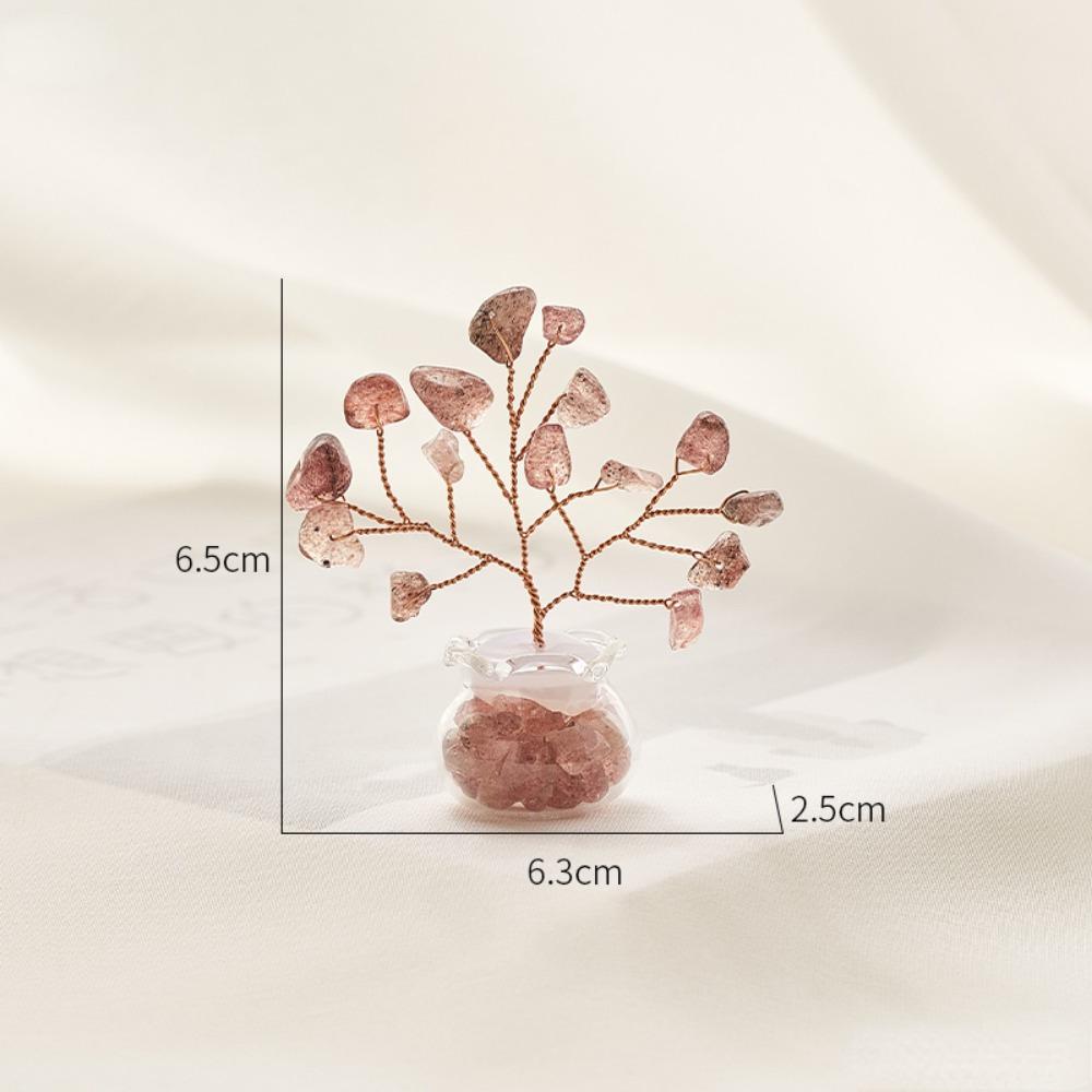

1 шт. Мини-аквариум-дерево для золотых рыбок Маленькие горшечные украшения Креативный милый стиль Украшение для офисного стола