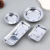 Stainless Steel Magnetic Parts Tray Dish for Screws Bolts Nuts Organization 4 Inch 6 Inch Rectangular Circular for Mechanics DIY