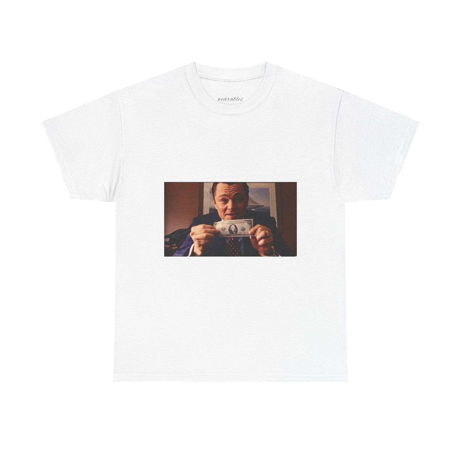 Wolf of Wall Street Stratton Oakmont Money Scene T-Shirt 3XL