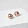 Silver925 Rose Gold Pearl Earrings