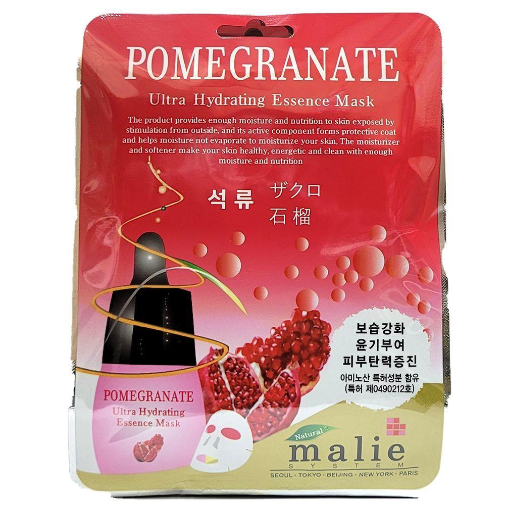 Pomegranate Mask Pack 10P for tired, dull skin with no vitality