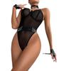 New Sexy Thin Corset Suspender One-piece Chain Decorative Lingerie Set