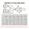 U-Shaped Cable Clips M2 M3 M4 M5 M6 M8 M10 Wire Clamp,Metal Clip,Hardware Rigging,Hardware Accessories,304 Stainless Steel