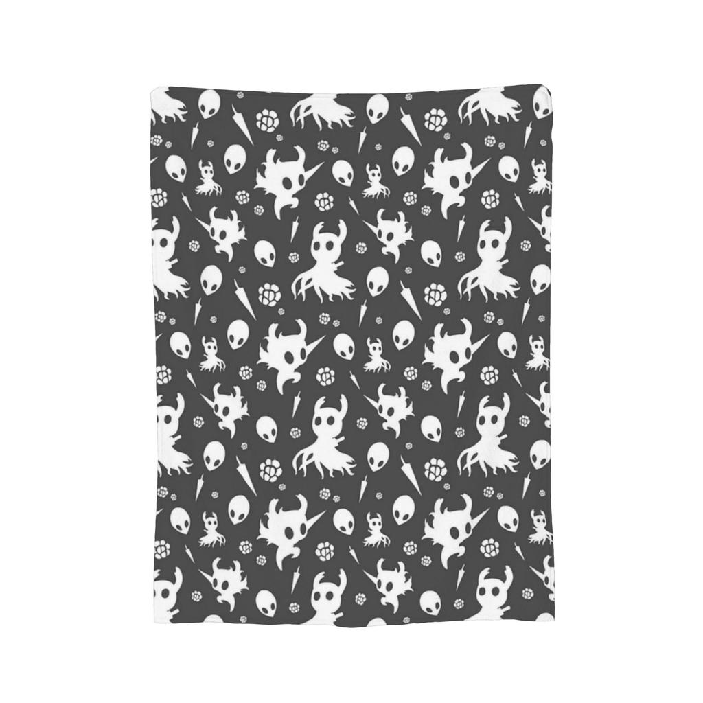 Dark Ghost Cartoon Game Flannel Throw Blankets Hollows Knights Blanket For Bedding Travel Lightweight Thin Quilt,