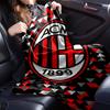 Ac Football Club Blanket Flannel Blanket for bed, sofa, Camping, Hiking, Picnic Essentials, gift for family Fan gifts