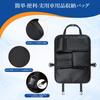 Car Seat Back Pocket Rear Seat Storage for Small Item Fits Tissue Box Organizer, Pocket, Multi-Pocket Car, Black, Storage,