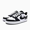 Nike Court Borough Wild Dream Collection, Lazy Panda Non Slip Lightweight Low Top Skateboard Shoes GS Black White BQ5448-115(Team271-)